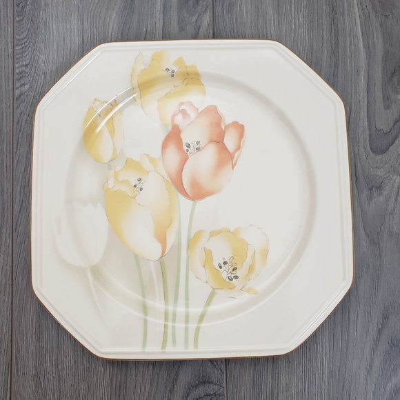 Mikasa Other - Mikasa Dutch Garden Dinner Plate Continental Ivory